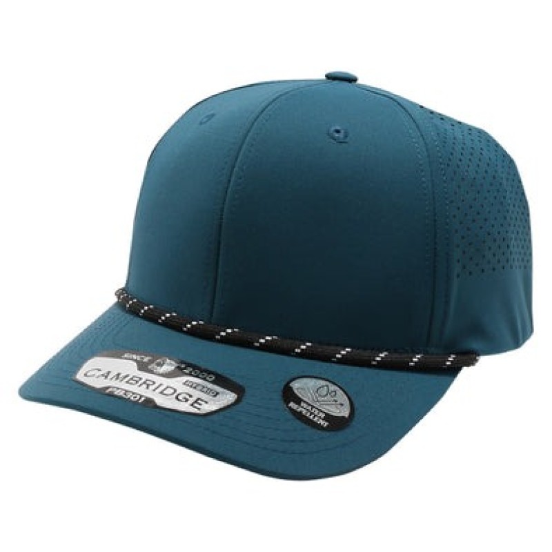 CAMBRIDGE PRINT VISOR ROPE CAP CAMBRIDGE PRINT VISOR ROPE CAP