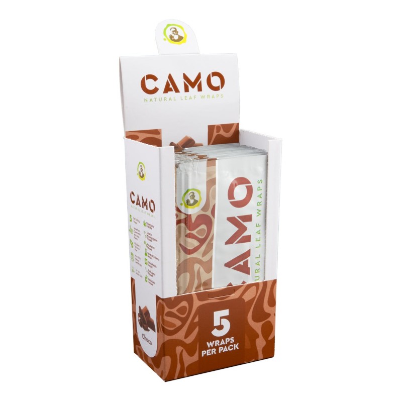 CAMO WRAPS 25CT/5PK CHOCO CAMO WRAPS 25CT/5PK CHOCO
