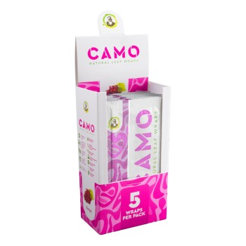 CAMO WRAPS 25CT/5PK GRAPE