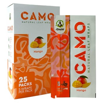 CAMO WRAPS 25CT/5PK MANGO