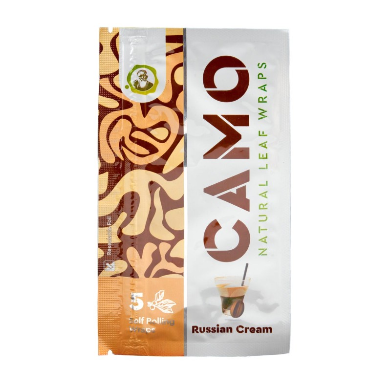 CAMO WRAPS 25CT/5PK RUSSIAN CREAM CAMO WRAPS 25CT/5PK RUSSIAN CREAM