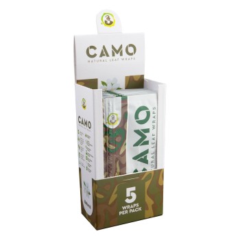 CAMO WRAPS 25CT/5PK VANILLA