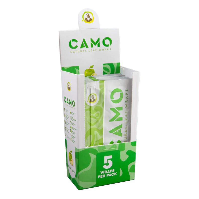CAMO WRAPS 25/5PK GREEN APPLE