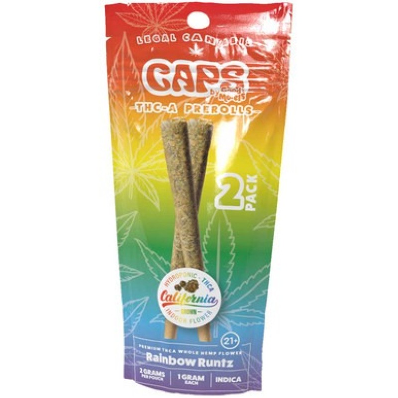 CAPS BY GOOD MORALES ICE HAS DAB THCA INDICA RAINBOW MIND FUCK
