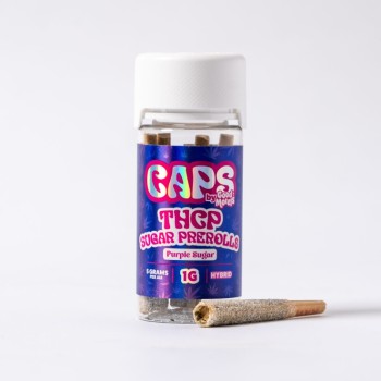 CAPS BY GOOD MORELS THCP 1GM  PREROLLS 5PK INDICA SUGAR DREAM