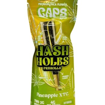 CAPS HASH HOLES 2GM 2PC HYBRID PINEAPPLE XTC