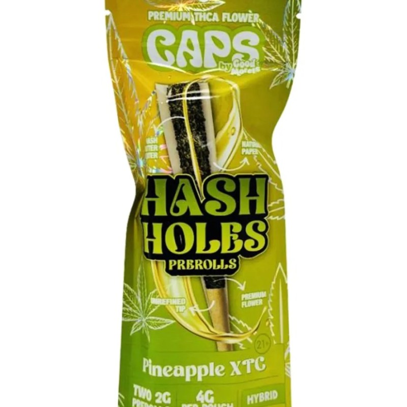 CAPS HASH HOLES 2GM 2PC HYBRID PINEAPPLE XTC CAPS HASH HOLES 2GM 2PC HYBRID PINEAPPLE XTC