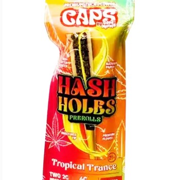 CAPS HASH HOLES 2GM 2PC SATIVA TROPICAL TRANCE