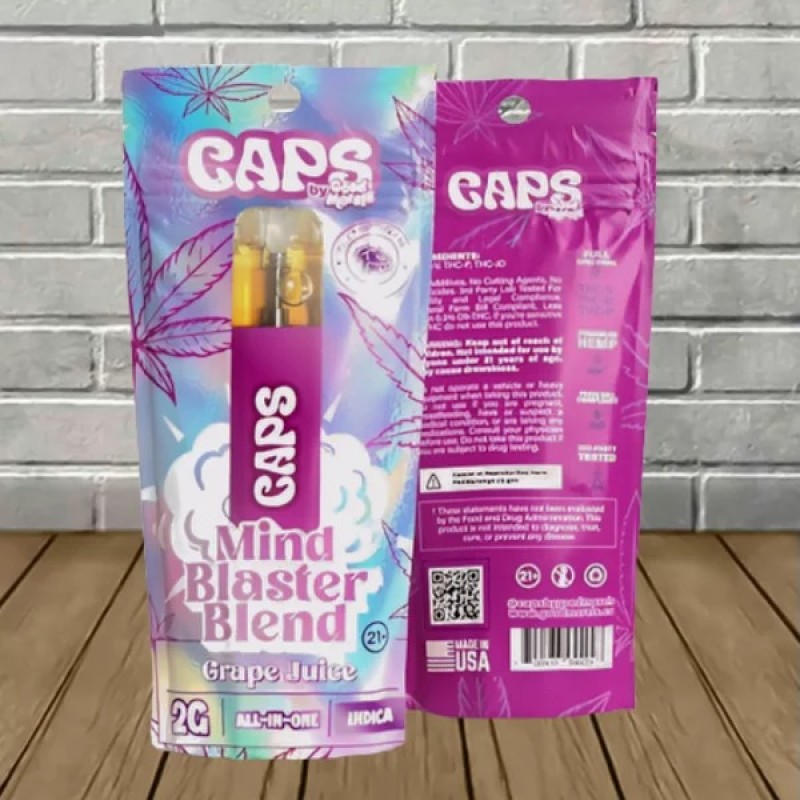 CAPS MIND BLASTER BLEND THIN MINTZ 2G 5PK CAPS MIND BLASTER BLEND THIN MINTZ 2G 5PK