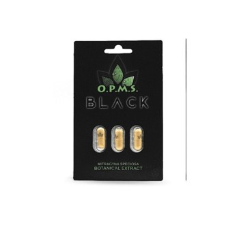 OPMS BLACK CAPS 3CT 10 PK OPMS BLACK CAPS 3CT 10 PK