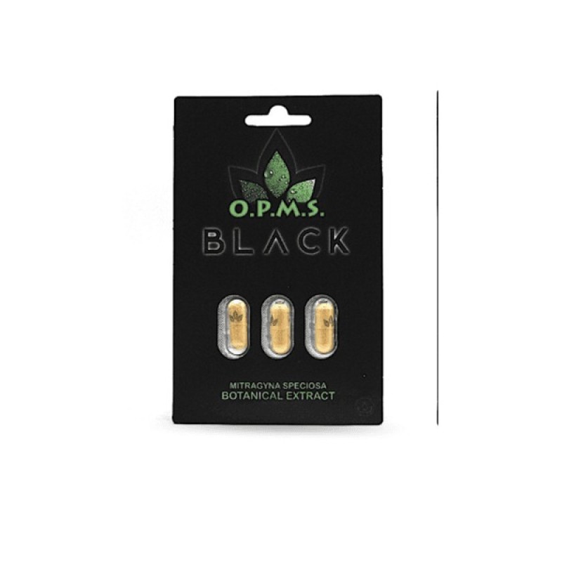 OPMS BLACK CAPS 3CT 10 PK