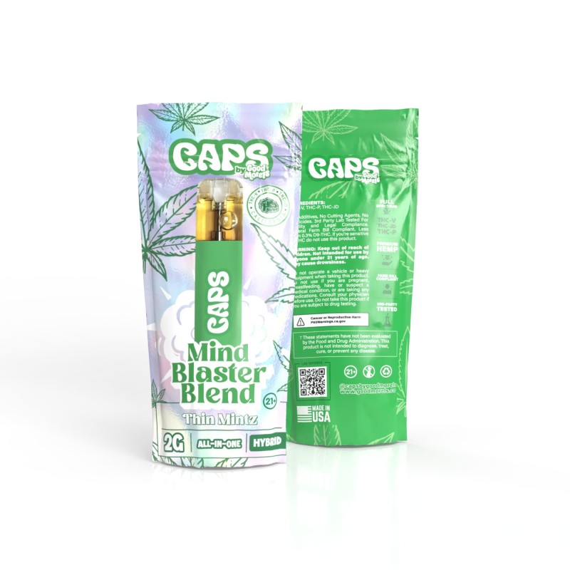 CAPS MIND BLASTER BLEND THIN MINTZ 2G 5PK