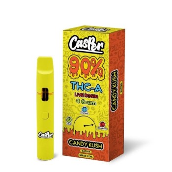 CASPER 90% THC A LIVE ROSIN 4GM SATIVA KANDY KUSH