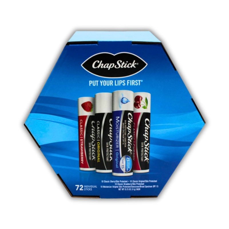 CHAP STICK FISHBOWL JAR 72PK CHAP STICK FISHBOWL JAR 72PK