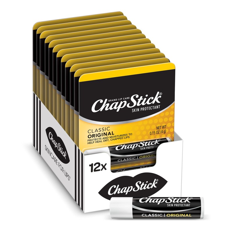 CHAP STICK ORIGINAL 12 PK CHAP STICK ORIGINAL 12 PK