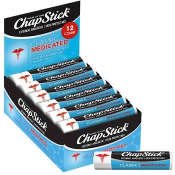 CHAP STICK CLASSIC MEDICATED 12 PK