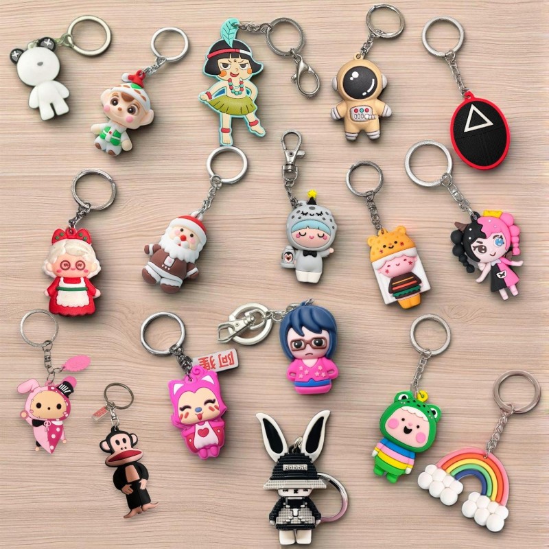 CHARACTER KEYCHAINS CHARACTER KEYCHAINS