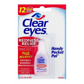 CLEAR EYES REDNESS RELIEF 0.2 FL OZ 48 PK
