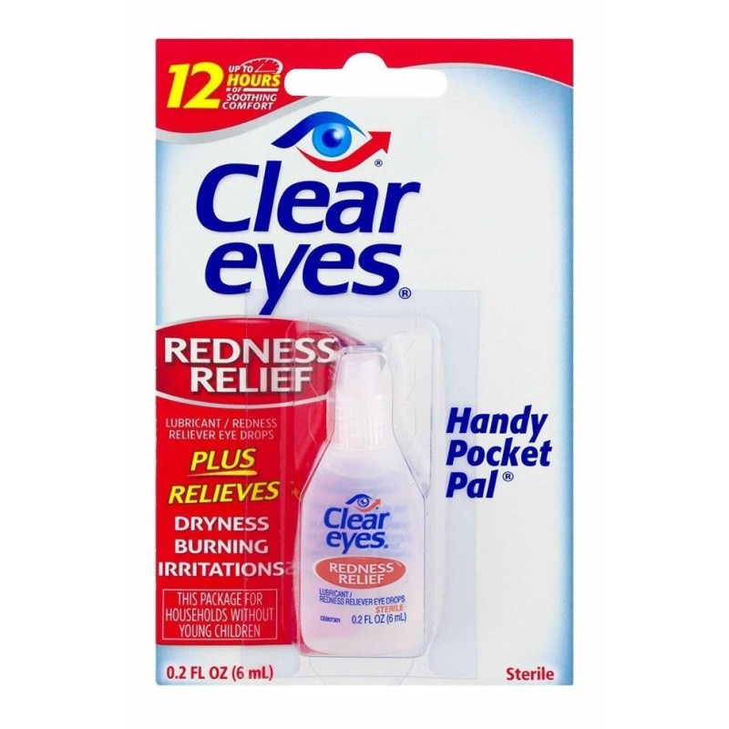 CLEAR EYES REDNESS RELIEF 0.2 FL OZ 48 PK CLEAR EYES REDNESS RELIEF 0.2 FL OZ 48 PK
