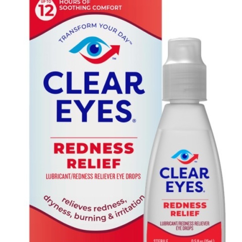 CLEAR EYES REDNESS RELIEF 0.5 FL OZ CLEAR EYES REDNESS RELIEF 0.5 FL OZ