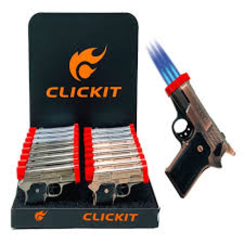CLICK IT PISTOL LIGHTER CLICK IT PISTOL LIGHTER
