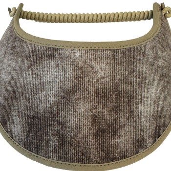 CORDUROY MICRO MESH SUN VISOR