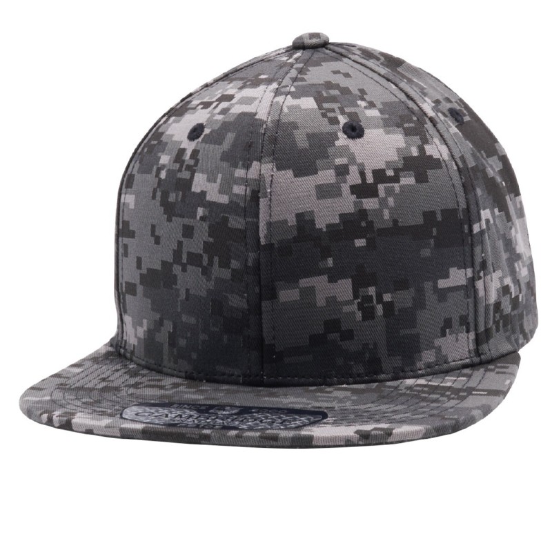 COTTON CAMO FLATBILL SNAPBACK PB105C COTTON CAMO FLATBILL SNAPBACK PB105C