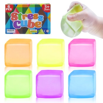 CUBE SQUISH BALL TOY