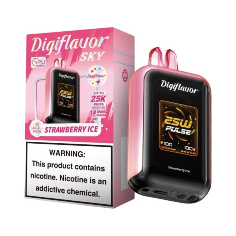 DIGIFLAVOR SKY 25K STRAWBERRY ICE DIGIFLAVOR SKY 25K STRAWBERRY ICE