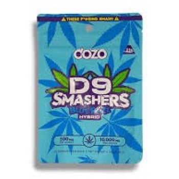 DOZO D9 SMASHERS 1/25 PACK 500MG BLUE RAZ