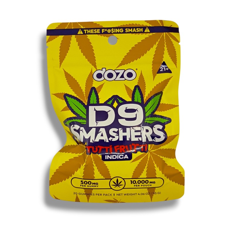 DOZO D9 SMASHERS 5PK 20/PACK 500MG LEMON MERINGUE DOZO D9 SMASHERS 5PK 20/PACK 500MG LEMON MERINGUE
