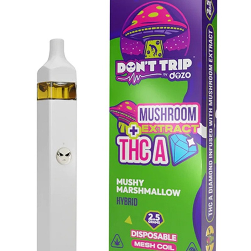 DOZO MUSHROOM EXTRACT THC A 2.5GM 5PK MUSHY MARSHMALLOW DOZO MUSHROOM EXTRACT THC A 2.5GM 5PK MUSHY MARSHMALLOW
