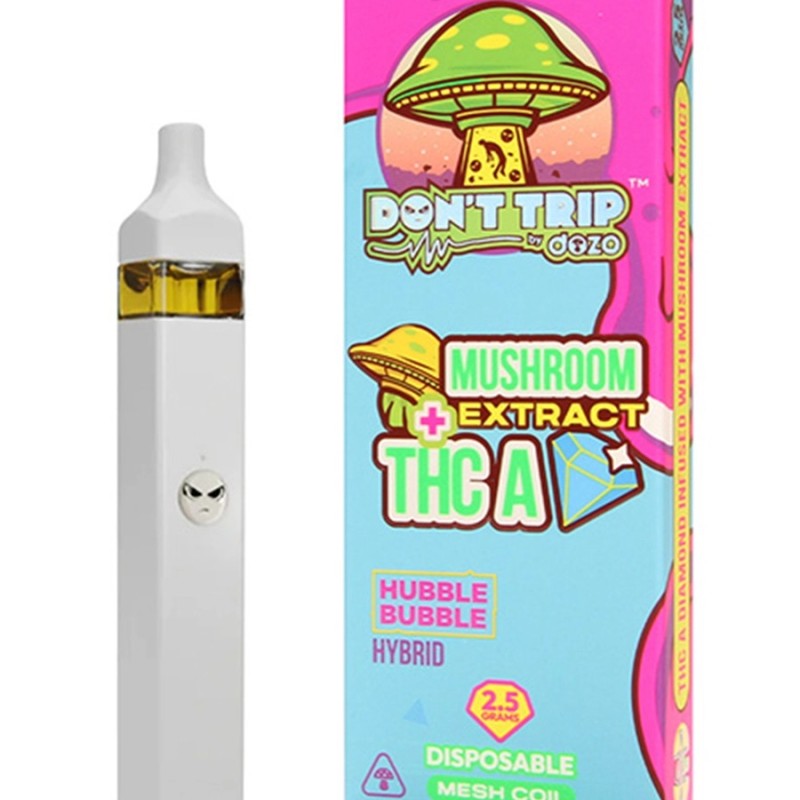 DOZO MUSHROOM EXTRACT THC A 2.5GM 5PK HUBBLE BUBBLE DOZO MUSHROOM EXTRACT THC A 2.5GM 5PK HUBBLE BUBBLE