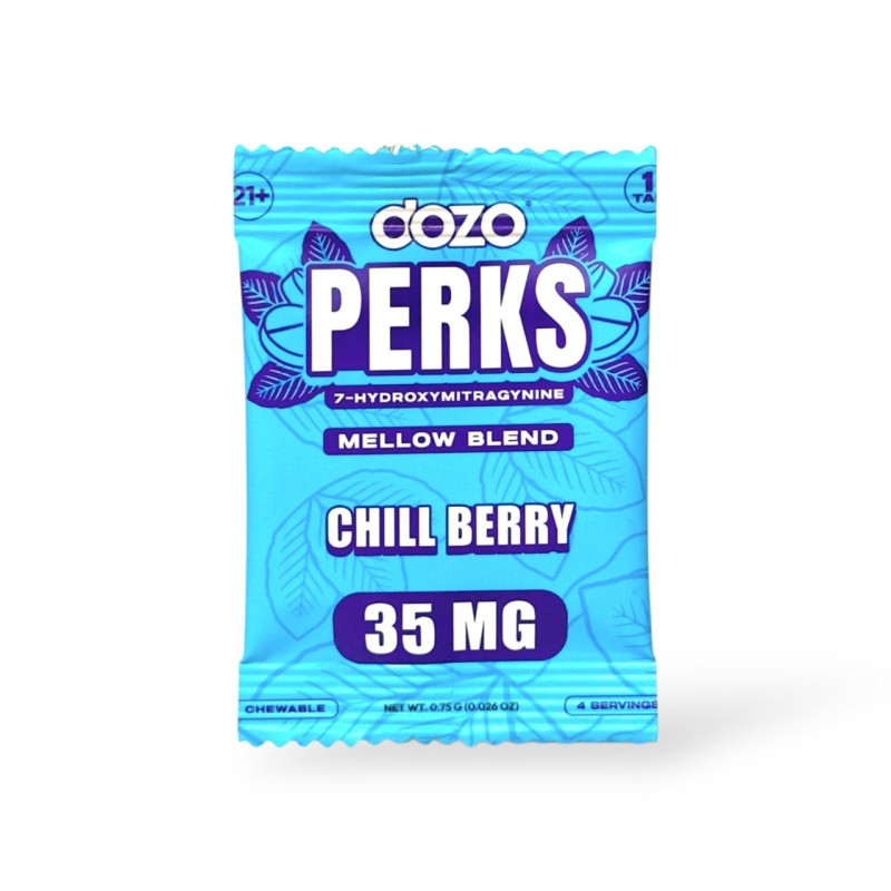 DOZO PERKS CHILL BERRY 10PK OF 2TAB DOZO PERKS CHILL BERRY 10PK OF 2TAB