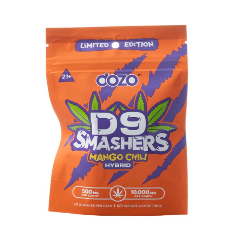 DOZO D9 SMASHERS 5PK 20/PACK 500MG MANGO CHILI
