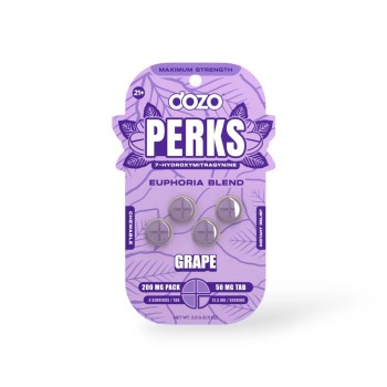 DOZO PERKS 10PK OF 4 TAB 50MG GRAPE