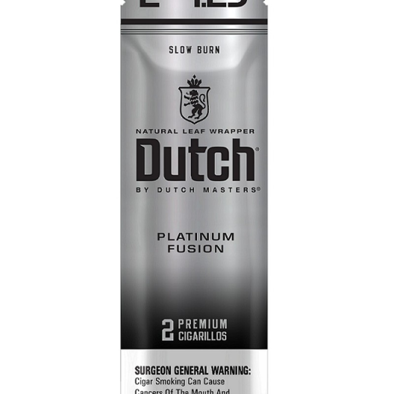 DUTCH 30 CIGARILLOS 2/1.29 PLATINUM FUSION