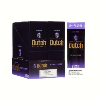 DUTCH 30 CIGARILLOS 2/1.29 ROYAL HAZE