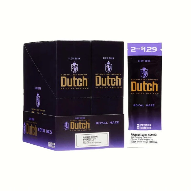 DUTCH 30 CIGARILLOS 2/1.29 ROYAL HAZE DUTCH 30 CIGARILLOS 2/1.29 ROYAL HAZE
