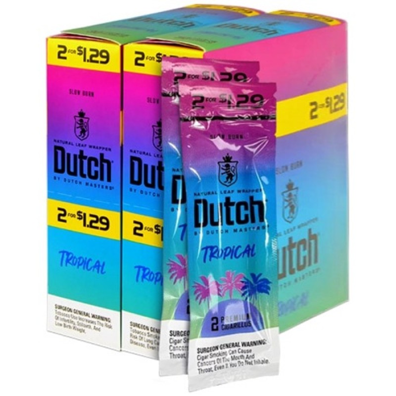 DUTCH 30 CIGARS 2/1.29 TROPICAL DUTCH 30 CIGARS 2/1.29 TROPICAL