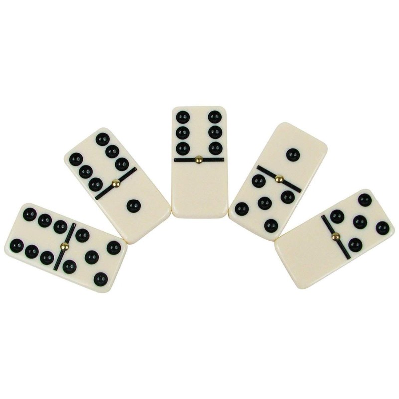 Dominoes Double Six Standard - Set of 28Ct Dominoes Double Six Standard - Set of 28Ct