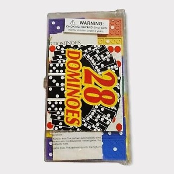 Dominoes Plastic Case - 28Ct