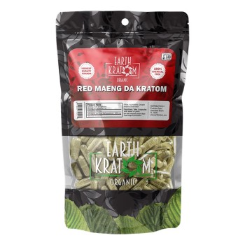 EARTH KRATOM 150 CAPS RED MAENG DA