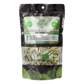EARTH KRATOM 150 CAPS WHITE MAENG DA