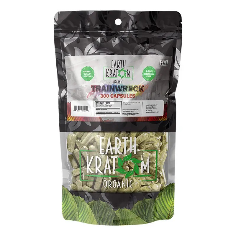 EARTH KRATOM 300 CAPS TRAINWRECK EARTH KRATOM 300 CAPS TRAINWRECK