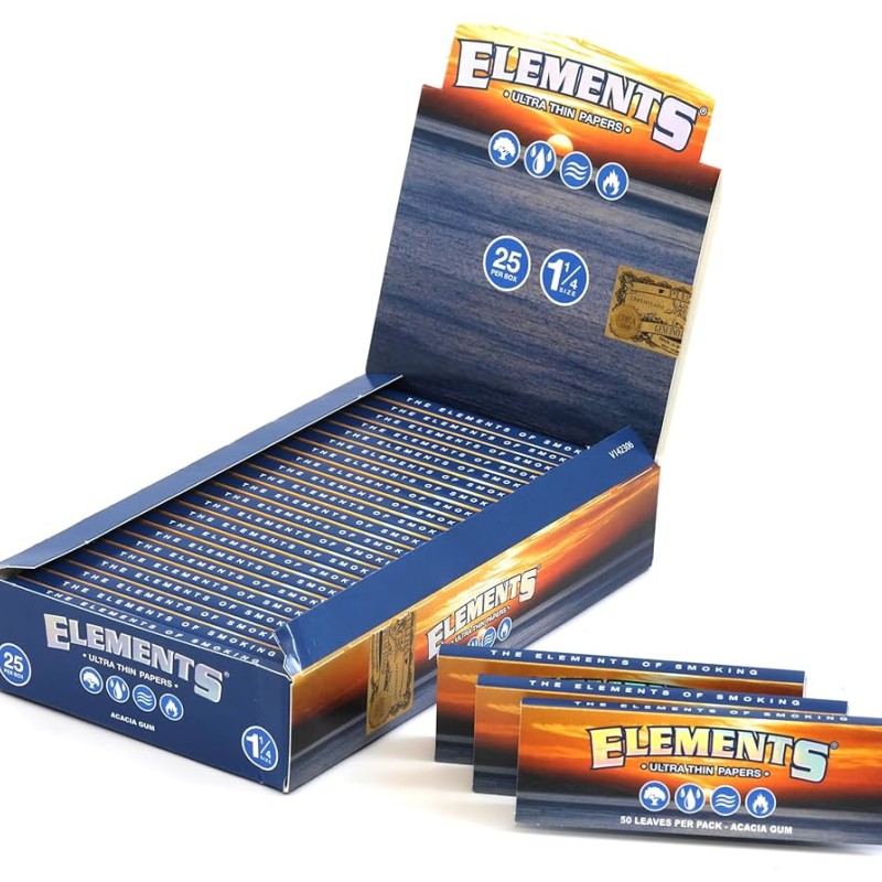 ELEMENTS PAPER ULTRA THIN 1-1/4 ELEMENTS PAPER ULTRA THIN 1-1/4