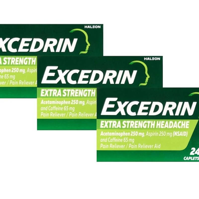 EXCEDRIN EXTRA STRENGTH 30PACK / 2 EXCEDRIN EXTRA STRENGTH 30PACK / 2