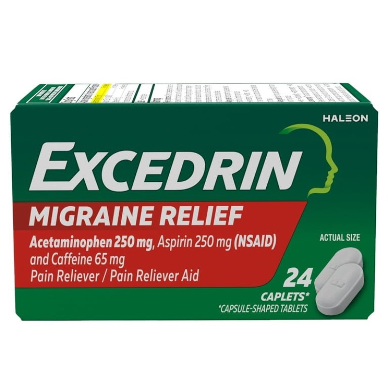 EXCEDRINJ 250MG 24 COUNT BOTTLE EXCEDRINJ 250MG 24 COUNT BOTTLE