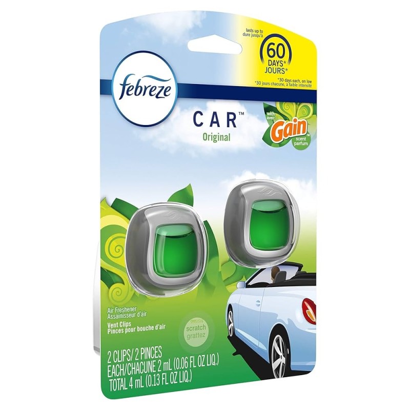 FEBREZE CAR 0.07 OZ GAIN ORIGINAL FEBREZE CAR 0.07 OZ GAIN ORIGINAL