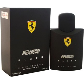FERRARI BLACK EAU DE TOILETTE 4.2 OZ FERRARI BLACK EAU DE TOILETTE 4.2 OZ